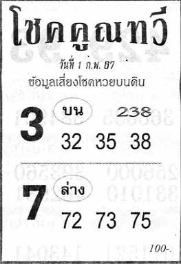 โชคคูนทวี1-02-67