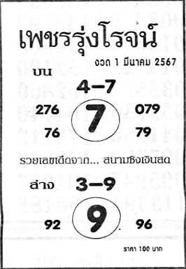 เพชรรุ่งโรจน์1-03-67