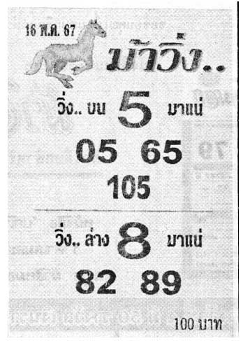 ม้าวิ่ง-16-05-67