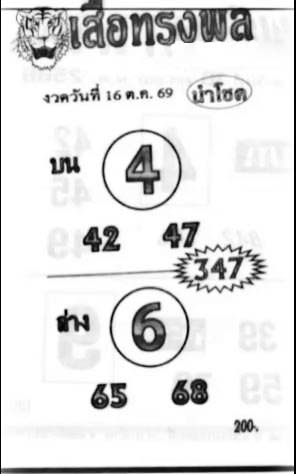เสือทรงพล-16-10-69